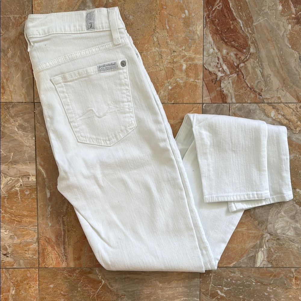 Women's Seven White Jeans